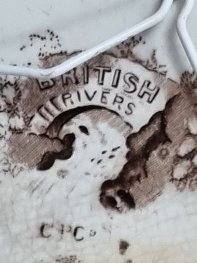 Victorian Pottery Meat Platter