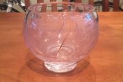 Hand Blown Glass Dome Vase