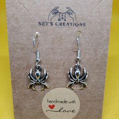 Spiders Halloween earrings