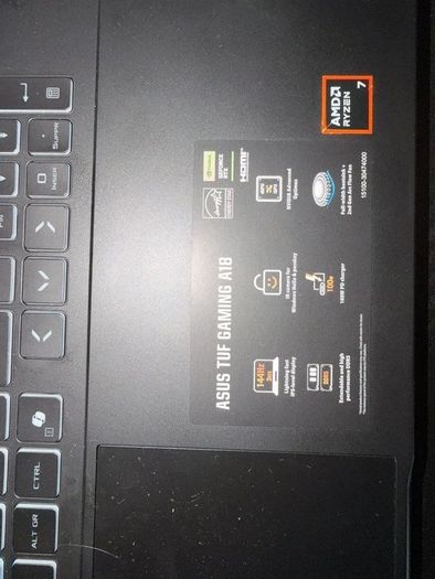 Asus Tuf Gaming A18 Fa808um - Ryzen 7, Rtx 5060 8gb, 32gb Ddr5, 1tb Ssd, 18" 144hz