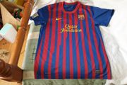 Barcelona Football Club Home Jersey 2011 to 2012 Large Adult Nike