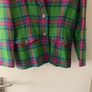 vintage check blazer Image 7