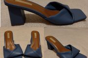 beautiful blue occasion shoes