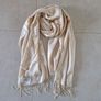 H&M Light Scarf Light beige 180x70cm Image 2