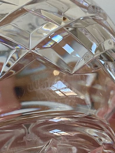 Waterford Crystal Violet Vase Small Irish Ireland Glass