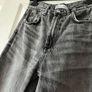 zara straight grey jeans, perfect condition 34 size Image 3