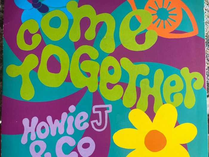 Howie j & co come together picture sleeve vinyl record single in vg+ condition