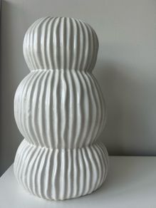 White Ceramic Decorative Vase