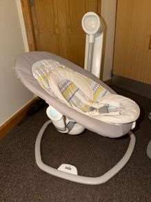 Joie Serina Swivel Baby Swing Elephant Duo