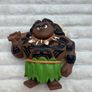 Disney Moana Maui figure Made In Vietnam approx. 6'' Used Please look at the pictures Image 2