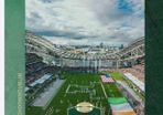 American football Aviva, half way line, half price, cost 250, sell 100 each.