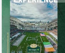 American football Aviva, half way line, half price, cost 250, sell 100 each.
