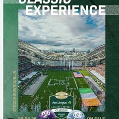 American football Aviva, half way line, half price, cost 250, sell 100 each.