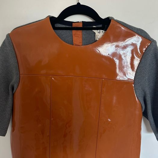 Brand new Marni x H&M patent leather top