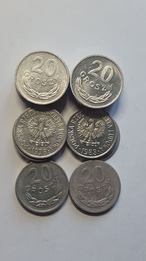Asking price from 1 euro. Poland  PRL coins