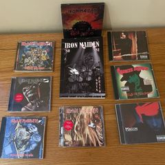 Iron Maiden collection Plus Marilyn Manson Cds