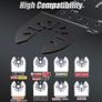 10Pcs 35mm Multi Tool Blades Oscillating Saw Wood Cutter Universal Quick Release Accessories Compatible with DeWalt Bosch FEIN Makita Multimaster Dremel (FREE POSTAGE) Image 2