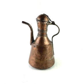 Antique Turkish copper pitcher