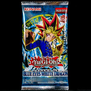 Yu-Gi-Oh! 25th Anniversary: Legend of Blue Eyes White Dragon English Booster Pack LOB 2023