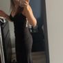 Black Sparkly debs dress Image 4