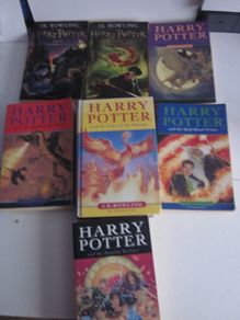 Harry Potter Paperback Complete Set X7