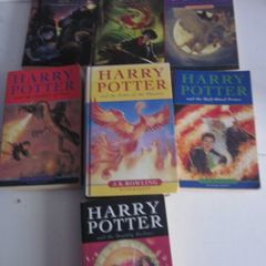 Harry Potter Paperback Complete Set X7