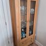 Oak Drinks Cabinet Image 2