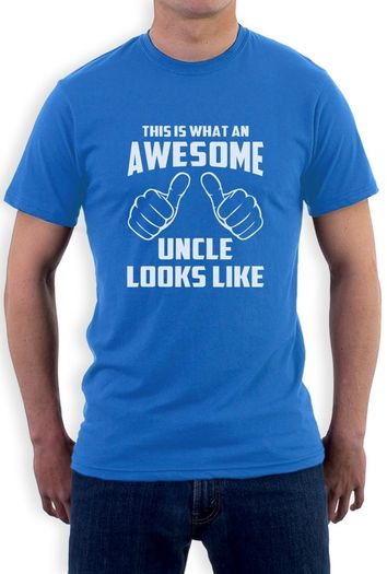 Awesome Uncle T-Shirt tee top shirt