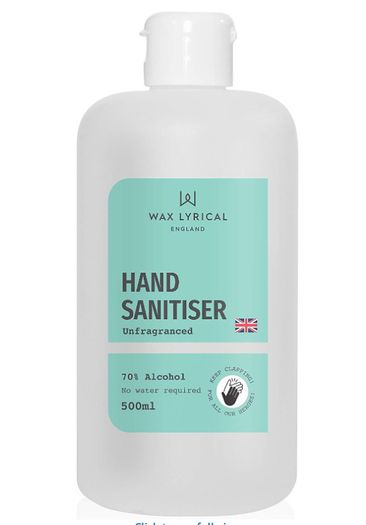 Wax Lyrical 500ml Hand Sanitiser