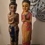 indian wooden hand made figures Image 2
