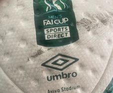Match ball used in FAI Cup final 2025 Shamrock Rovers