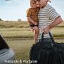Baby Backpack Carrier, Toddler Hiking Backpack with Safety 3-Height Seat, Adjustable Image 4