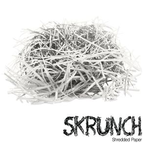 SKRUNCH - White Shredded Paper - Straight cut
