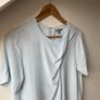 COS Pure Silk Blue Blouse Image 2