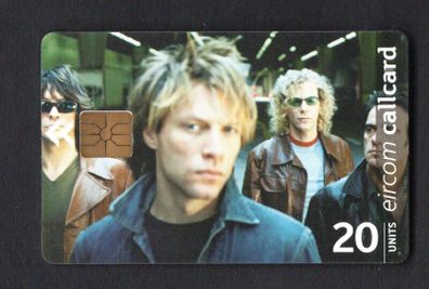 2000 Ireland 20 unit Jon Bon Jovi's 25th of August concert in the RDS, Dublin in 2000. (Gemplus GEM1) Call Card Used