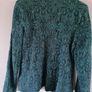 BNWT Green and black jacquard blazer. Size 12 Image 4
