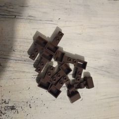Lego catapult dark brown 10 pieces