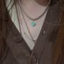 Double-sided heart necklace and bracelet Image 5