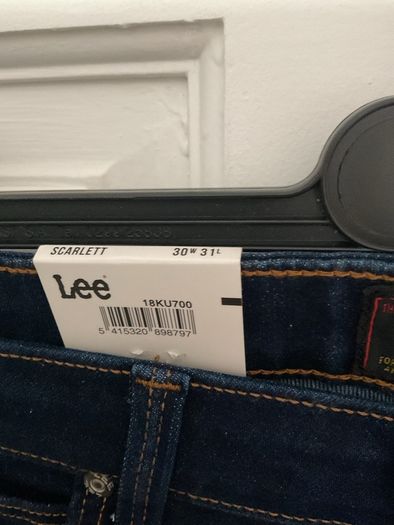 jeans Bnwt Lee dark denim skinny jeans w30 l 31