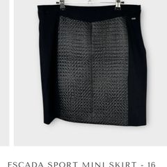 Escada skirt for sale