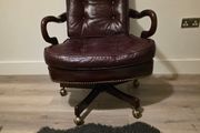 director mahogany chair