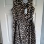 LK Bennett dress size 12 bnwt multi leopard print Image 5