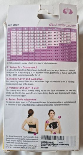 Simple Wishes Breast Pump Bra