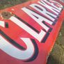 5ft Clarke's enamel sign Image 2