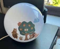 IKEA Kids Woodland lamp