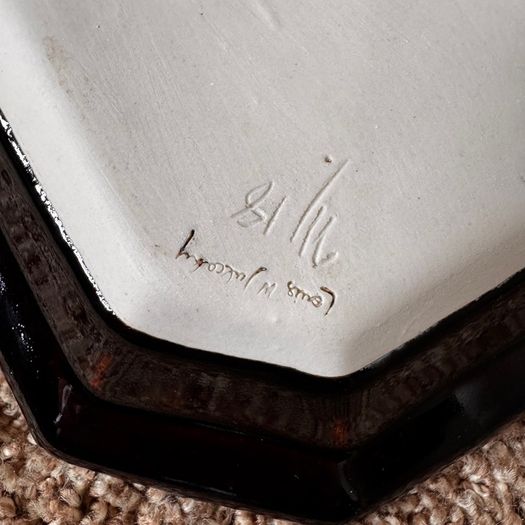 Narrow Rectangular Dish (205A), Louis Mulcahy Pottery