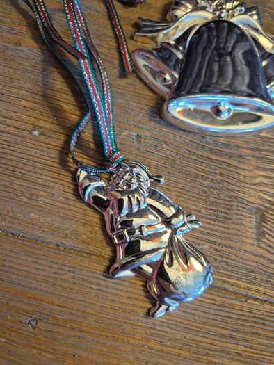 Newbridge Silverware Christmas Decorations x3 Bundle | Vintage Ornaments