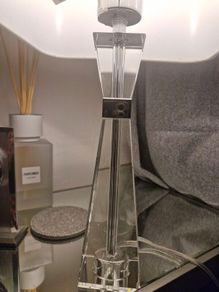 Glass table lights