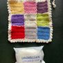 Hand crochet wash cloth and soap set Image 3