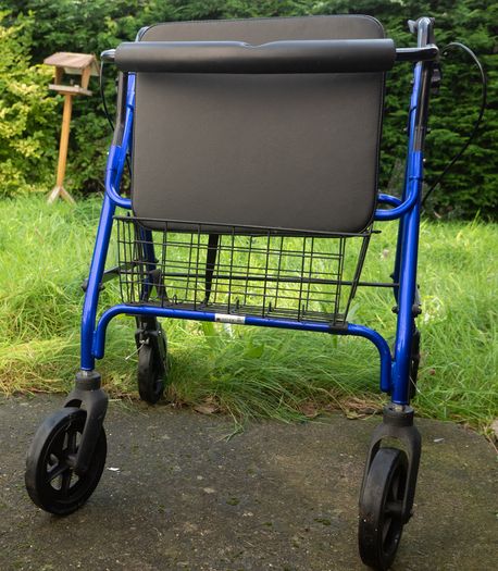 Heavy Duty Four Wheeled Rollator - Patterson